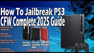 How To Jailbreak PS3 and Install CFW | Complete 2025 Guide