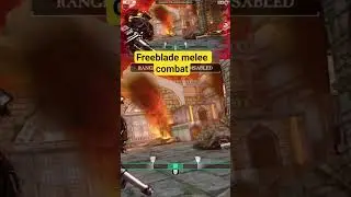 Freeblade melee combat #gaming #games #gameplay #warhammer40k #warhammergameplay #imperialknight