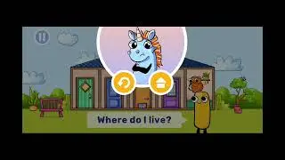 Brain games for kids : can you guess who lives there? #memorygamesforkids 