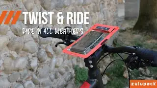 TWIST & RIDE Zulupack&reg; - fixation guidon universelle et s&eacute;curis&eacute;e pour smartphone, syst&egrave;me RCT