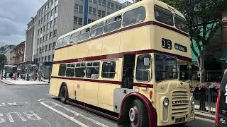 Ex Leicester City Transport Leyland Titan PD3 MCW Orion 48 in Belfast City Centre