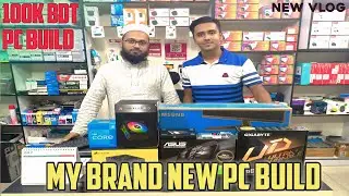 My Brand New Computer | 100k Pc Build | Editing Pc | Dream Computer | Moulvibazar Solution Park