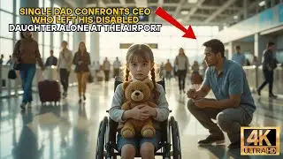 Single Dad Confronts CEO Who Left His Disabled Daughter Alone at the Airport