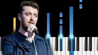 Sam Smith & Normani - Dancing With A Stranger - Piano Tutorial
