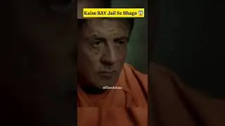 HOW HE ESCAPED FROM MOST DANGEROUS JAIL 🥶 #SHORTS,#hollywoodmovieclips ,#actionthrillerfilm ,#hindi