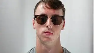 Ray-Ban Clubmaster Classic RB3016 Sunglasses Male Fit Guide