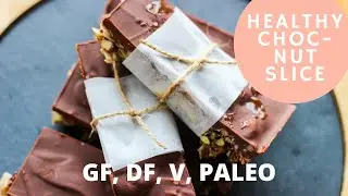 HEALTHY CHOC-NUT BAR | GF, DF, V, PALEO