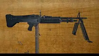 M60 Machine gun full auto / Sound effect