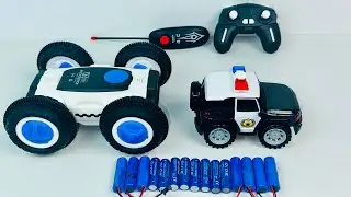 UNBOXING REMOTE CONTROL MINI CAR,DACE HERO,STUNT RC CAR, DRAGON DANCE 360*, POLICE RC SPRAY CAR