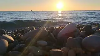 Закат на море. Лазаревское. 23.09.2025.