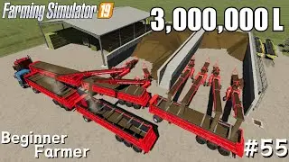 3,000,000l Silage Loading , Selling Sunflower & Corn With AutoDrive l Beginner Farmer #55 l FS 19