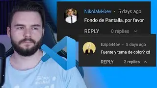 ¿Fondo de pantalla por favor? ¿Tema? ¿Fuente?