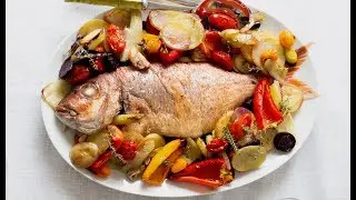 Dentice al forno con verdure | Ricette | Chef Stefano De Gregorio | Saporie