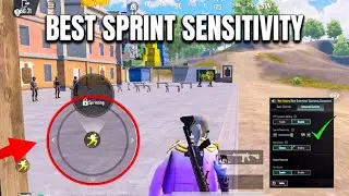 🇨🇳Best SPRINT Sensitivity For 3x Fast Movements & JIGGLES✅❌ | Hezigege666 | PUBG Mobile