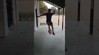 abbas around the world football freestyle trick