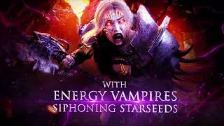 Purple theme Action Adventure Book Trailer