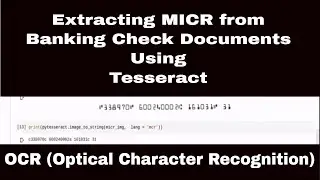 OCR &mdash; извлечение MICR-кода из изображения банковского чека в Python