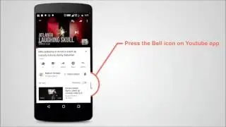 Press the bell icon intro