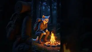 She Went Camping&hellip; and Got Lost | White Cat Survival Story 🏕️🌲