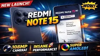 Redmi Note 15 5G 🔥 108MP Camera | AMOLED Display | Worth Buying? 😱