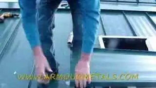 HOW TO MEASURE AND INSTALL STANDING SEAM METAL ROOFING PART7