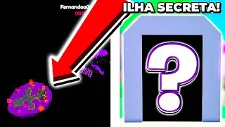 ENCONTREI UMA ILHA SECRETA NO BUBBLE GUM SIMULATOR INFINITY!