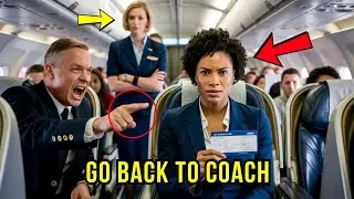 Pilot Tells Black Woman to Go Back to Coach &mdash; She's an Undercover FAA Inspector!