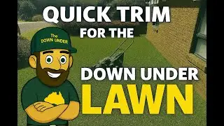 Trimmed in Minutes: Zoysia Australis Made Easy! Fast Lawn Mowing, Aussie Grass Care Tips