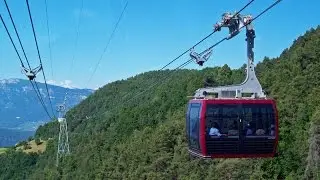 Seilbahn von Bozen auf den Ritten