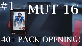 MUT 16 Opening 40+ PRO Packs- Reaction video- PART 1
