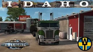 ATS 1.38 - Hauling on Idaho DLC from Salmon to Twin Falls, no commentary!