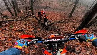 Hectic Enduro ￼￼Ride In The Valleys. Fails Bails & Much More. 