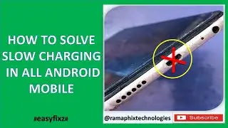 Tecno spark k7 slow charging solution / charging jack change.