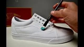 Custom CARTOON Vans!🎨