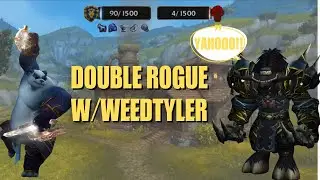 DOUBLE ROGUE W/WEEDTYLER - BROKEN LOL | Torpid WoW |