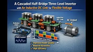 HVS-3200. Каскадный полумостовой трехступенчатый инвертор с индуктивным звеном постоянного тока д...