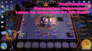 POSITIONING!! Menentukan Kemenangan, Lunox B3 lawan Guin B3 Nih Boss!! #mcgogo #magicchessgogo