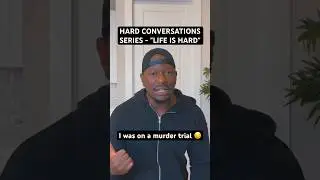 Hard conversations - Life is hard 😔 #realtalk #motivation #talkshow #sad #selfhelp #growthmindset