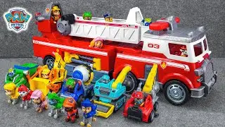 Unboxing Limited Edition, PAW Patrol Rescue Fire Truck Toy | Paw Patrol Construction Truck Playset