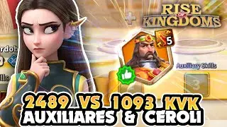 PREPARANDO el STRIFE y MAS CRISTAL! - KVK 2489 VS 1093 - Rise of Kingdoms