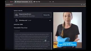 OpenAI Whisper | Video Transcription | Streamlit App