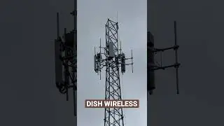 Dish Wireless Standalone Site #dishwireless #celltower #5G #shorts