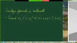 Cursul 12 Limbaje formale si automate: Implementarea analizorului sintactic
