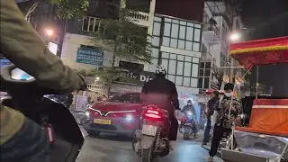 Phố Hàng Khoai Hà Nội mùa đông | Hang Khoai Street Hanoi Nightlife winter Walking 
