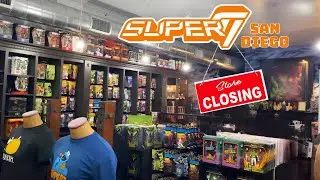 Последняя охота за игрушками в магазине Super 7 в Сан-Диего. Прощайте 😭
