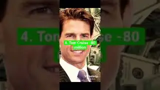 Top 5 HIGHEST PAID ACTORS for one movie role #movie #actor