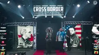 Cross Border Darts Challenge  SEMI FINAL 2 PART ONE  Alex Spellman / Jeff Smith