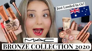New MAC Bronze Collection 2020 - Review, Demo & Swatches