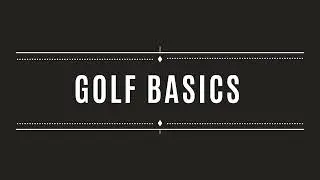Introduction|Golf basics