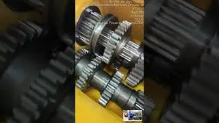 KOMATSU D50 - Montagem da caixa de marchas